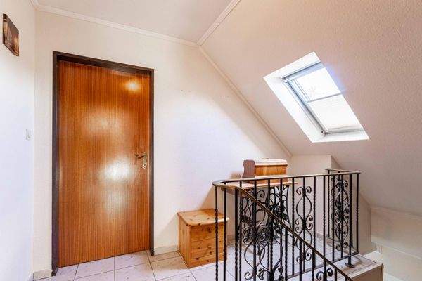 Der Flur im Dachgeschoss