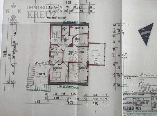 Grundriss Obergeschoss