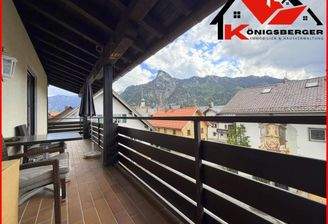 Ausblick vom Balkon