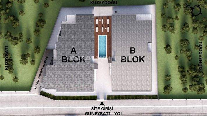 Apartments Near the Sea and Amenities in Antalya Muratpasa