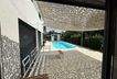 Terrasse Blick zum Pool