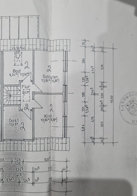 Grundriss Obergeschoss