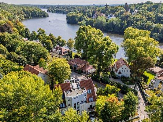 View of Lake Griebnitz