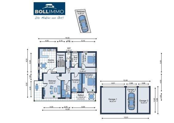 Grundriss Erdgeschoss