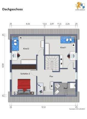 Grundriss Obergeschoss