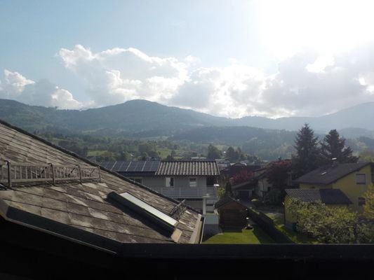 Aussicht auf Koralpe