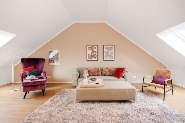 Musterhaus Einrichtungsbeispiel - Dachgeschoss