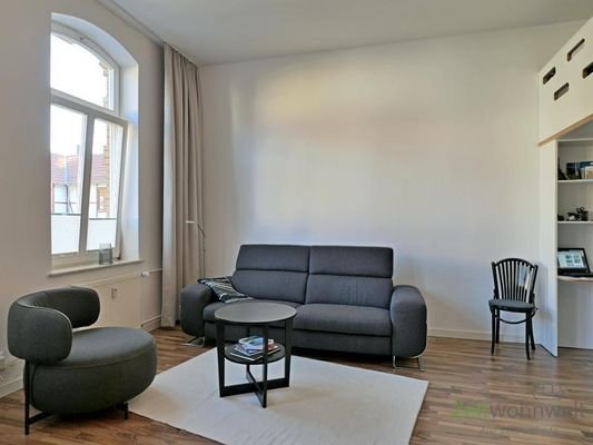 Sofa-Sitzecke im Wohnzimmer