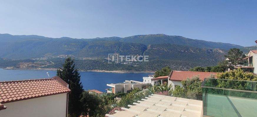 Luxury and Furnished Villas Suitable for Investment in Kaş Antalya