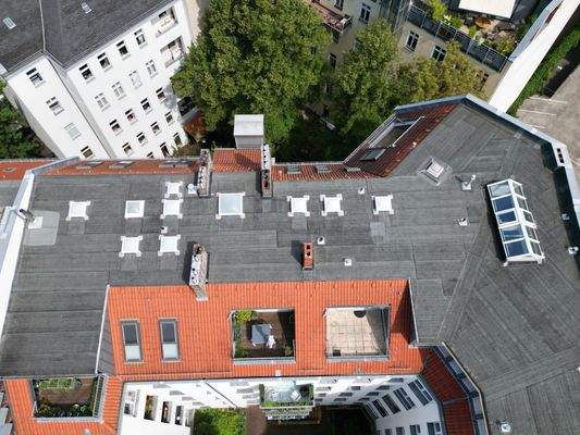 Dachaufsicht Wohnung rechts