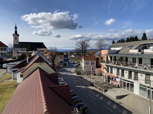 Ausblick auf Hauptstraße