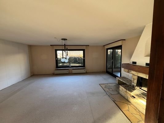 WohnEsszimmer EG mit Kamin