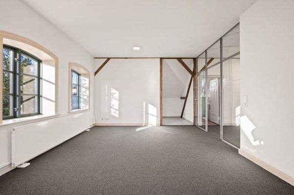 Büroräume im Obergeschoss