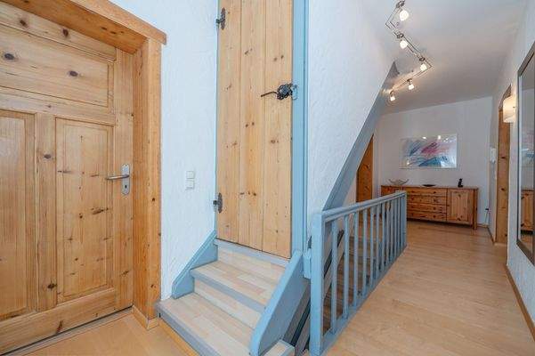 Zugang zum Dachgeschoss