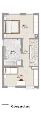 Grundriss Obergeschoss