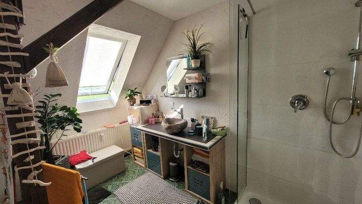 Badezimmer DG mit FB-Heizung