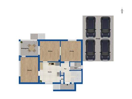 Grundriss Erdgeschoss