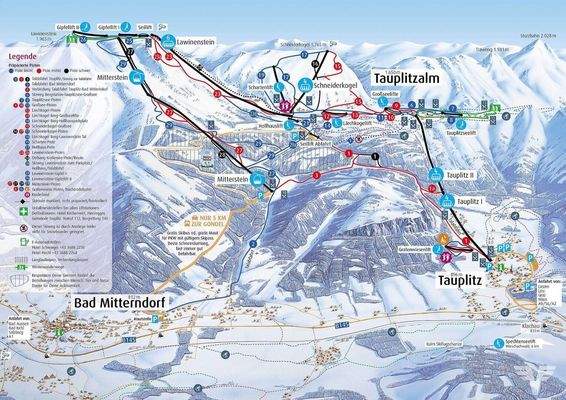 Pistenplan Skigebiet Tauplitz https://www.dietauplitz.com
