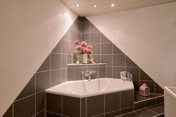 Blick in das Badezimmer