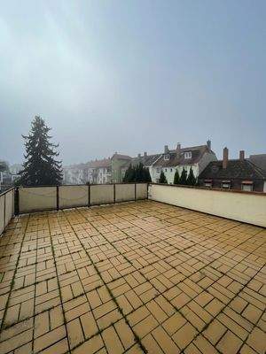 Dachterrasse vor Modernisierun