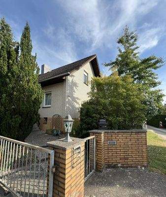 Ansicht von der Hofeinfahrt