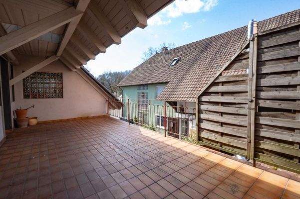 Terrasse Wirtewohnzng