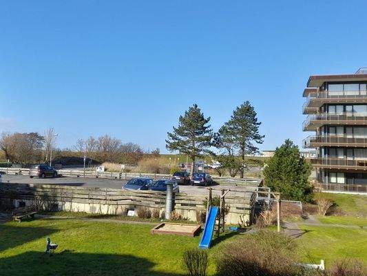 Blick Richtung Deich