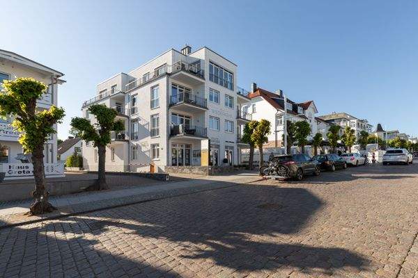 Die malerische Lage inmitten der Bäderarchitektur