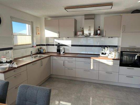 Wohnküche, Einbauküche