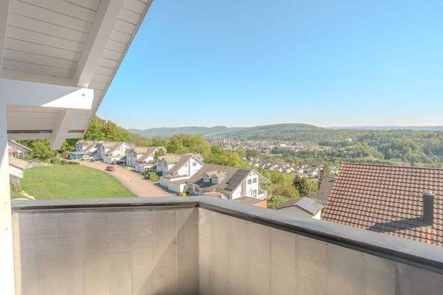 Weitsicht Balkon Schlafzimmer / Dachgeschoss