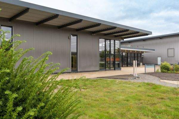 Stilvoll angelegter Außenbereich