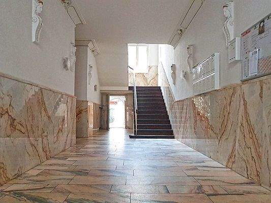 Blick in den Hausflur