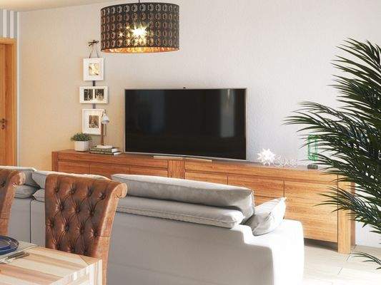 Bungalow-110-Innenansicht-Wohnen-Wohnbereich