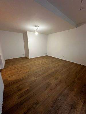 Wohnzimmer mit anschließender Terrasse