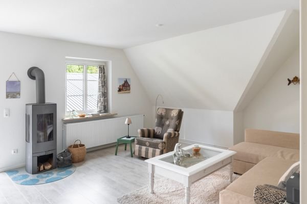 Wohnzimmer in der Einliegerwohnung