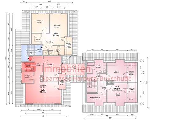 Geschossgrundriss Obergeschoss