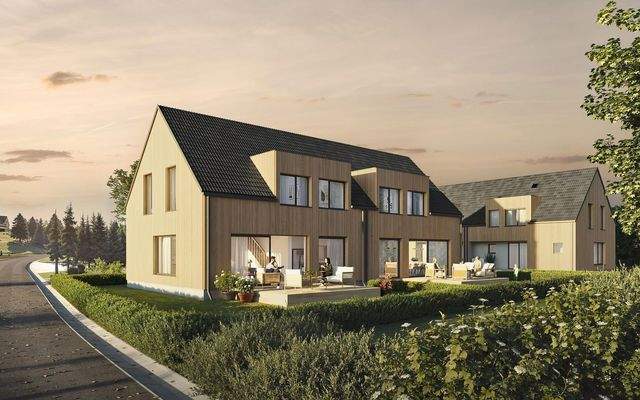 Frontansicht von der Straße