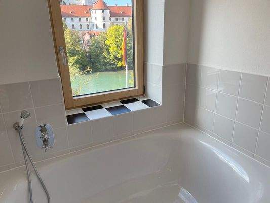 Blick von der Eckwanne zum Lech