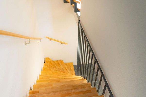 Treppe freundlich und hell