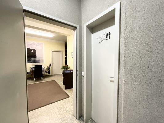 Eingang zum Obergeschoss