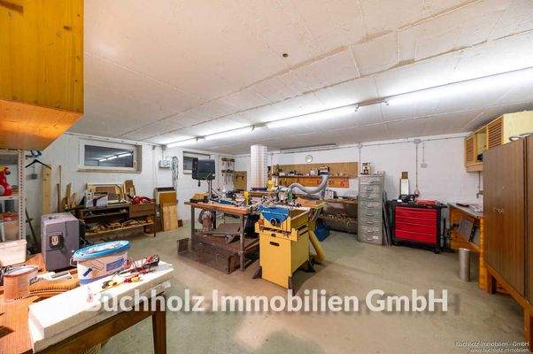 großer Hobbykeller/ Werkstatt
