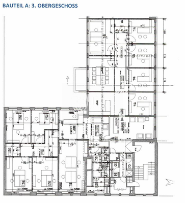 Grundriss Bauteil A_3. Oberges