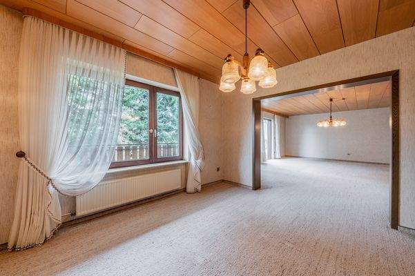 Essbereich im Wohn-Esszimmer