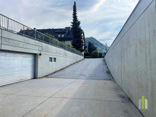 Zufahrt Tiefgarage