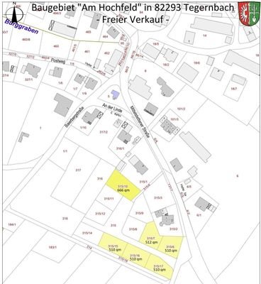 Baugrundstücke von der Gemeinde Mittelstetten