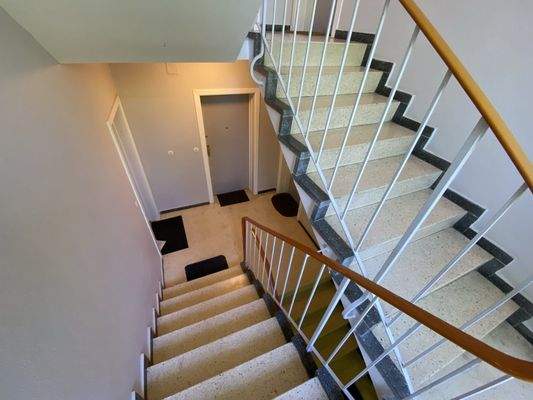 Sanierte Treppenhäuser