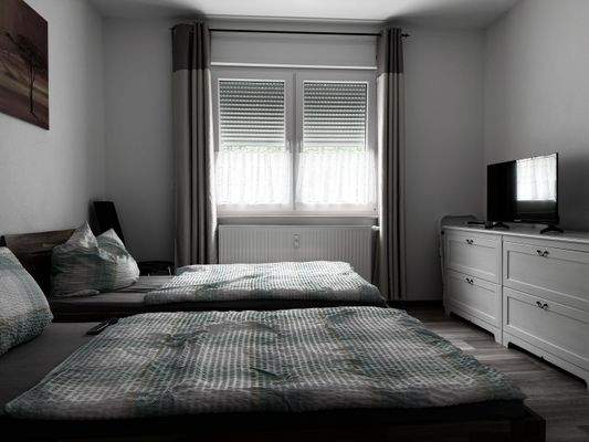 Schlafzimmer Ferienwohnung EG