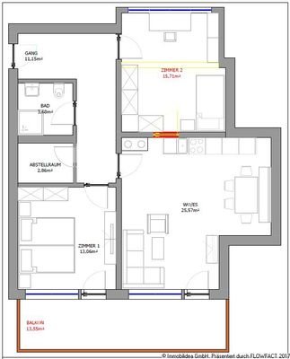 Grundrissplan