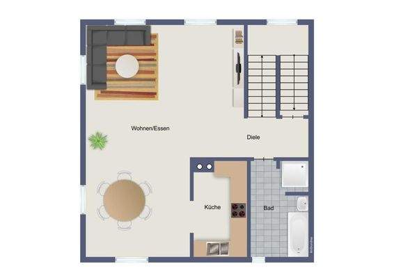 Grundriss Obergeschoss