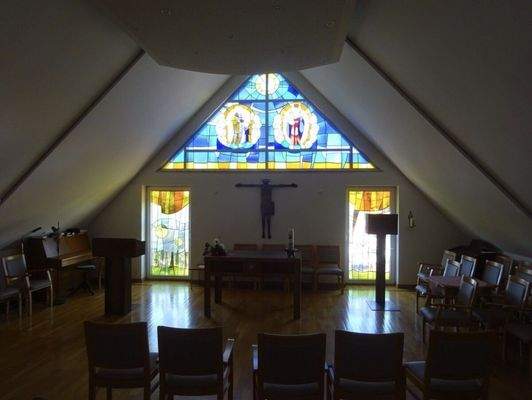 Kapelle in der 2. Ebene des Dachgeschosses